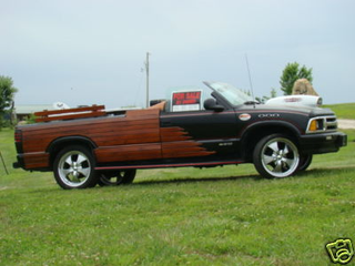 Illustration for article titled Custom Woody S-10 Convertible: Buy It Now For $4,500